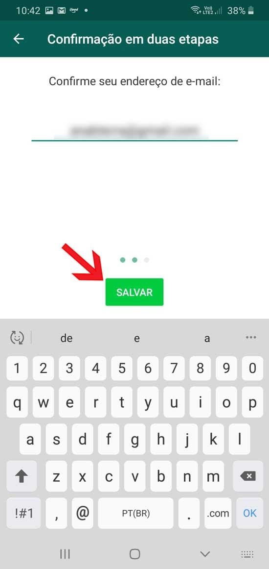 Verificação Em 2 Etapas Do Whatsapp No Android Tutoriais 3695